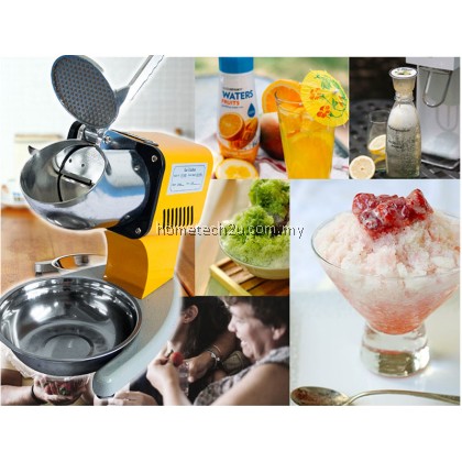 THE BAKER Commercial Ice Crusher Shaver Double Blade for Ais Kepal, Ais Kacang, ABC Machine