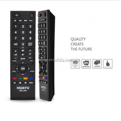  TOSHIBA LCD/LED TV REMOTE CONTROL RM-L890 Compatible