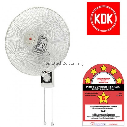 KDK WALL FAN 16" KU-408 (White) KDK WALL FAN 16" KU-408 (White)