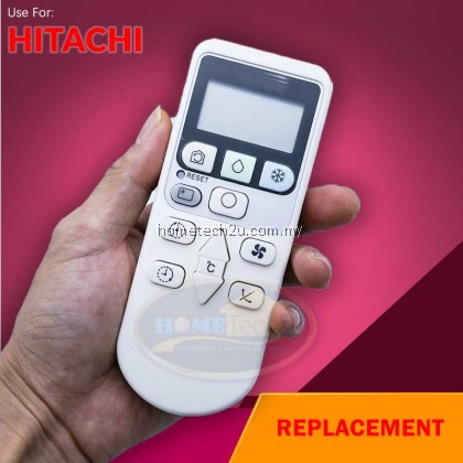 Replacement Remote Control For Hitachi Air Conditioner - RAR-5F1 / RAR-3N4-2 (433 MHz)