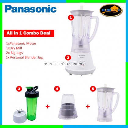 Panasonic Blender MX-GM1011H Combo Deals with extra Jug Panasonic Blender MX-GM1011H Combo Deals with extra Jug