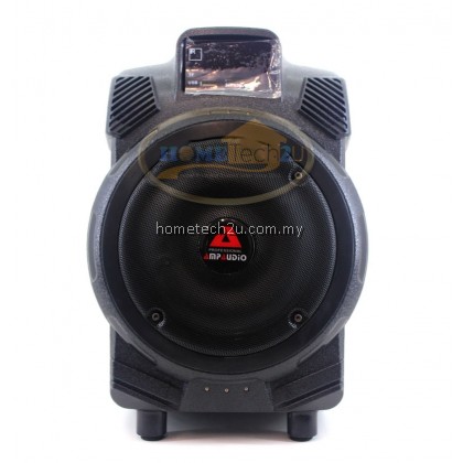 Ampaudio Portable Speaker PA System with Built in USB MP3 Player 