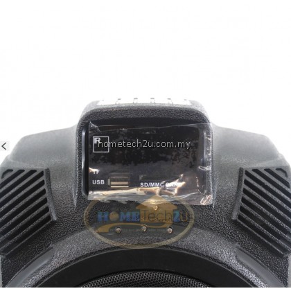 Ampaudio Portable Speaker PA System with Built in USB MP3 Player 