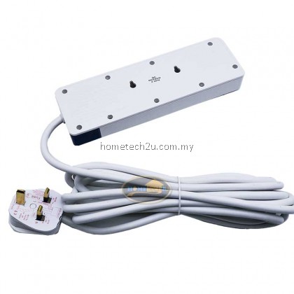 MNE 3 Gangs 4 Gangs Extension Trailing Socket Outlets Plug Adapter Cord 4.5M (Sirim Approved) MNE 3 Gangs 4 Gangs Extension Trailing Socket Outlets Plug Adapter Cord 4.5M (Sirim Approved)