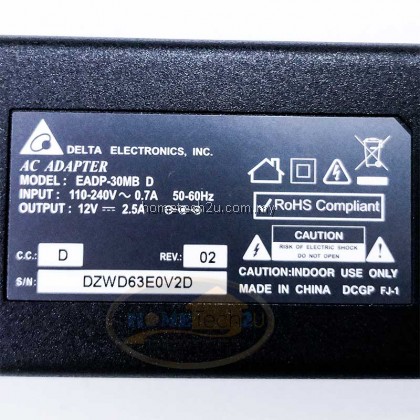 ORIGINAL ASTRO BEYOND POWER ADAPTER 12V 2.5A EADP-30MB ORIGINAL ASTRO BEYOND POWER ADAPTER 12V 2.5A EADP-30MB