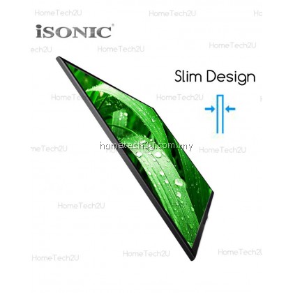 iSONIC LED TV 40" DVBT2 Full HD [With USB Movie Play]+[MYTV inside]