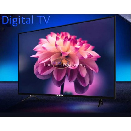 iSONIC LED TV 40" DVBT2 Full HD [With USB Movie Play]+[MYTV inside]
