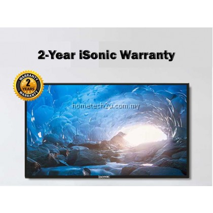 iSONIC LED TV 40" DVBT2 Full HD [With USB Movie Play]+[MYTV inside]