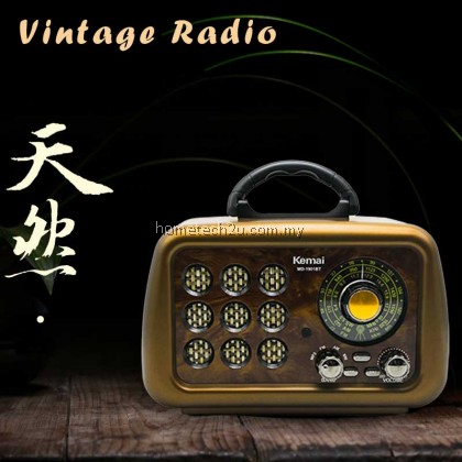 KEMAI Vintage Retro Radio 3 band wireless mp3 player MD-1901BT KEMAI Vintage Retro Radio 3 band wireless mp3 player MD-1901BT