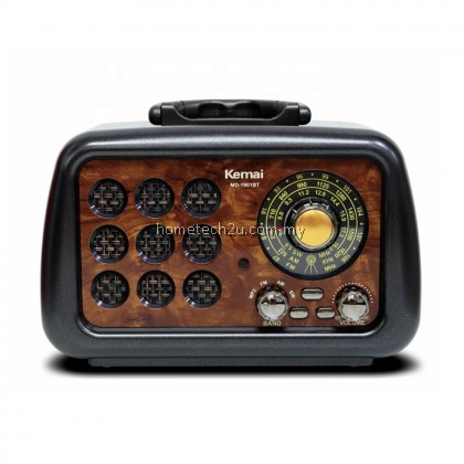 KEMAI Vintage Retro Radio 3 band wireless mp3 player MD-1901BT KEMAI Vintage Retro Radio 3 band wireless mp3 player MD-1901BT