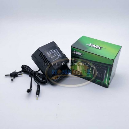 TNK Universal AC/DC Adapter 1.5-3-4.5-6-7.5 9-12V 1000mA Adaptor TNK Universal AC/DC Adapter 1.5-3-4.5-6-7.5 9-12V 1000mA Adaptor