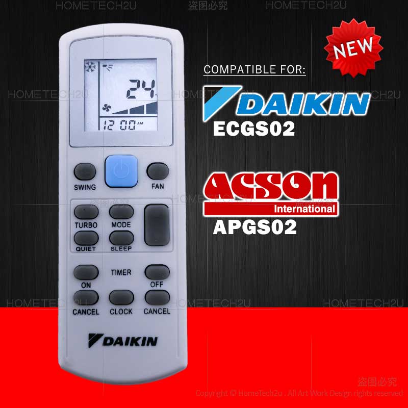 thumbnail image 2 of Universal Daikin AC Remote Control - Replacement For ARC433A46 Air Conditioner Remote 2 of 13